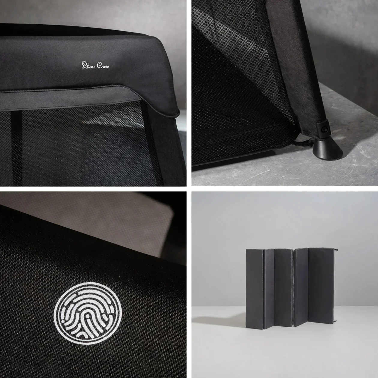 Slumber 3-in-1 Travel Cot Carbon - Image 4